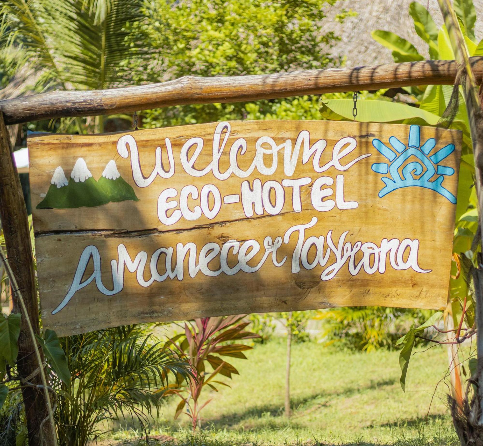 Eco Hotel Amanecer Tayrona El Zaino Luaran gambar